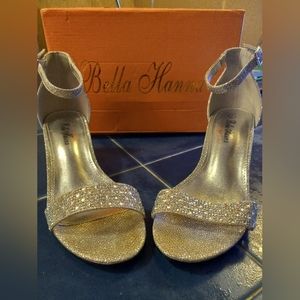 Bella Hanna womens Gigi Rhinestone heels.